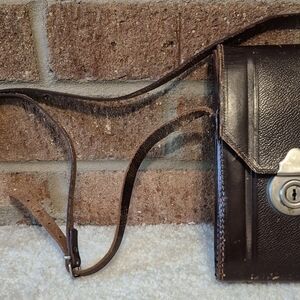 Classic Brown Leather Men's Bag